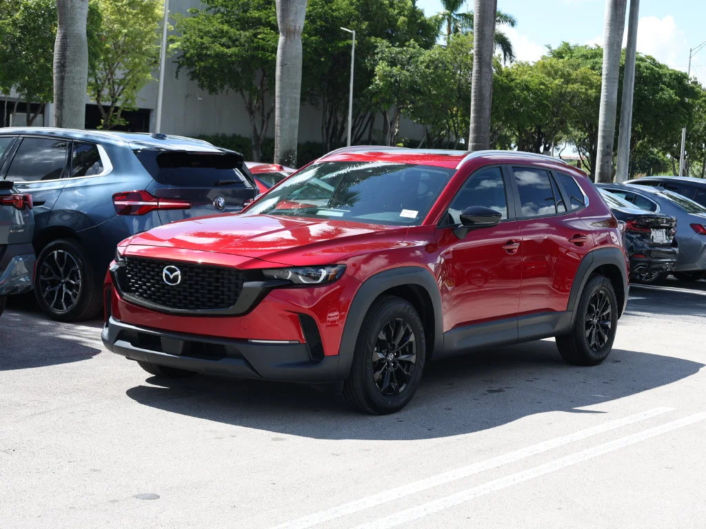 Certified Used 2024 Red Mazda 2.5 S Premium Package image 1