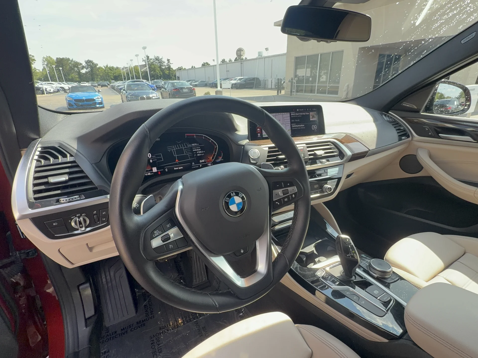 Used 2021 Flamenco Red Metallic BMW xDrive30i image 11