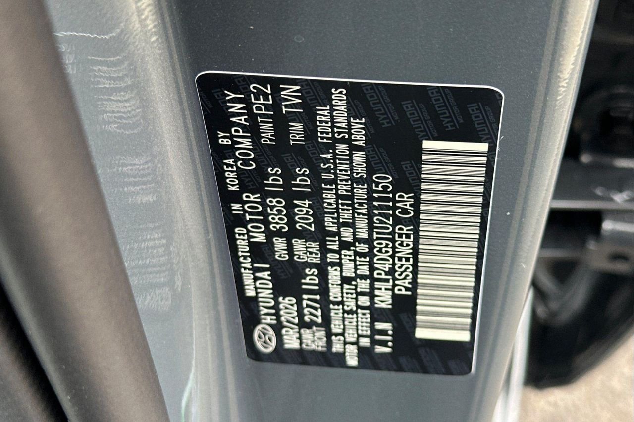 New 2026 Gray Hyundai Limited image 25