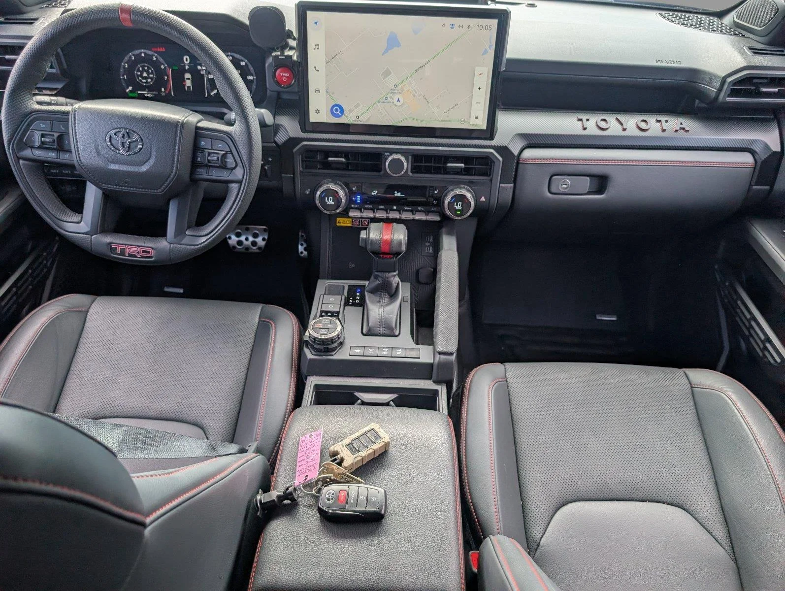 Used 2025 Mudbath w/ Black Roof Toyota TRD Pro HV image 36