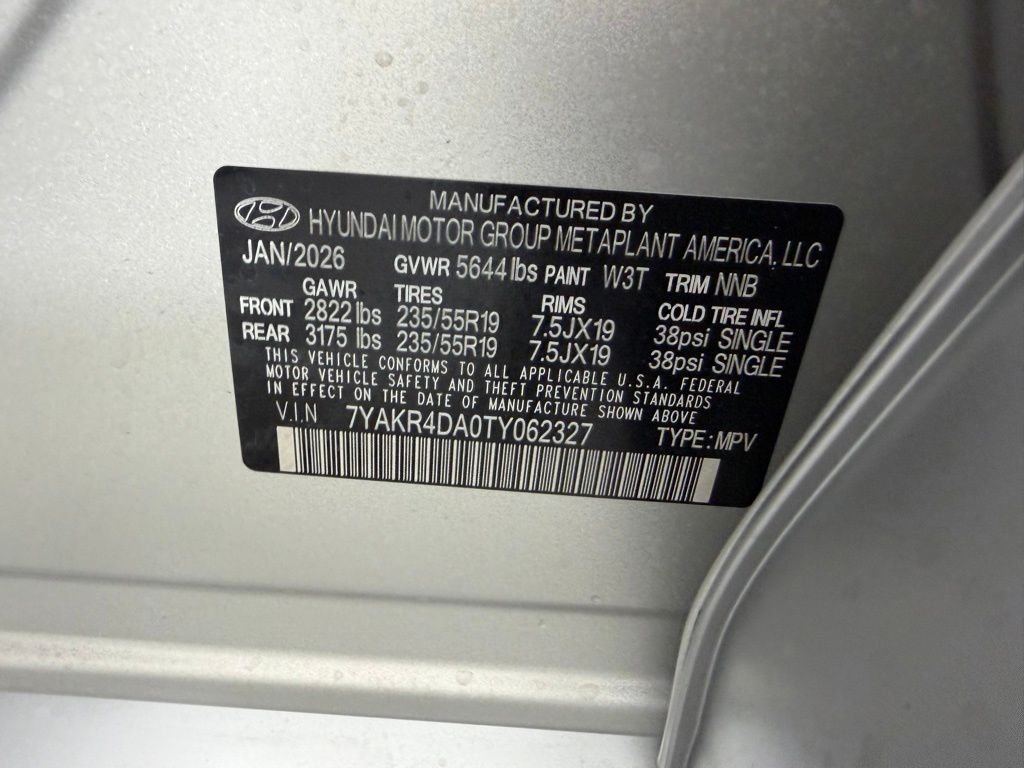 Used 2026 Gold Hyundai Limited image 33