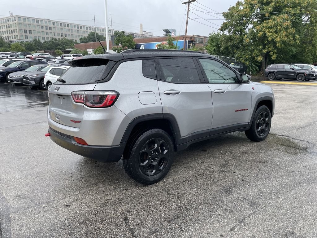 Used 2023 Silver Jeep Trailhawk image 8