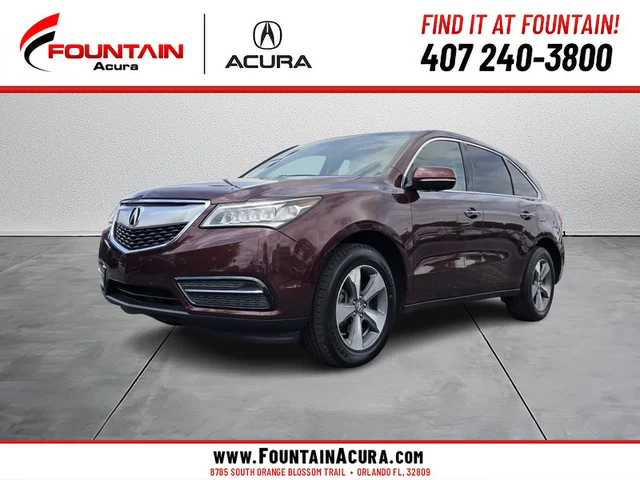 2016 Acura MDX SH-AWD 4DR