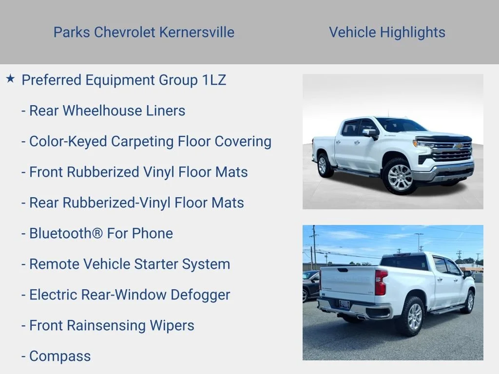 Certified Used 2023 SUMMIT WHITE Chevrolet LTZ image 16