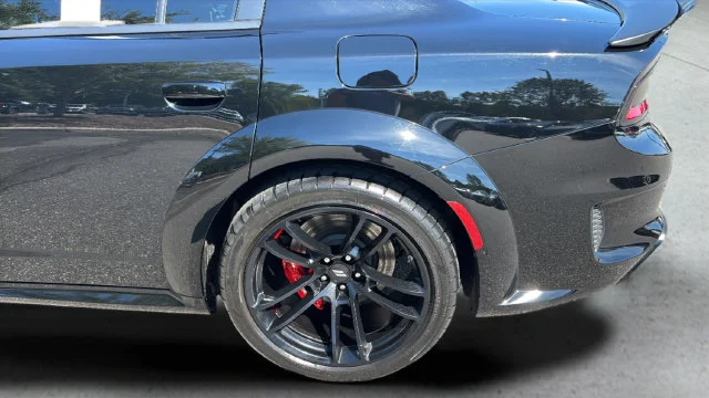 Used 2022 Black Dodge R/T Scat Pack Widebody image 34