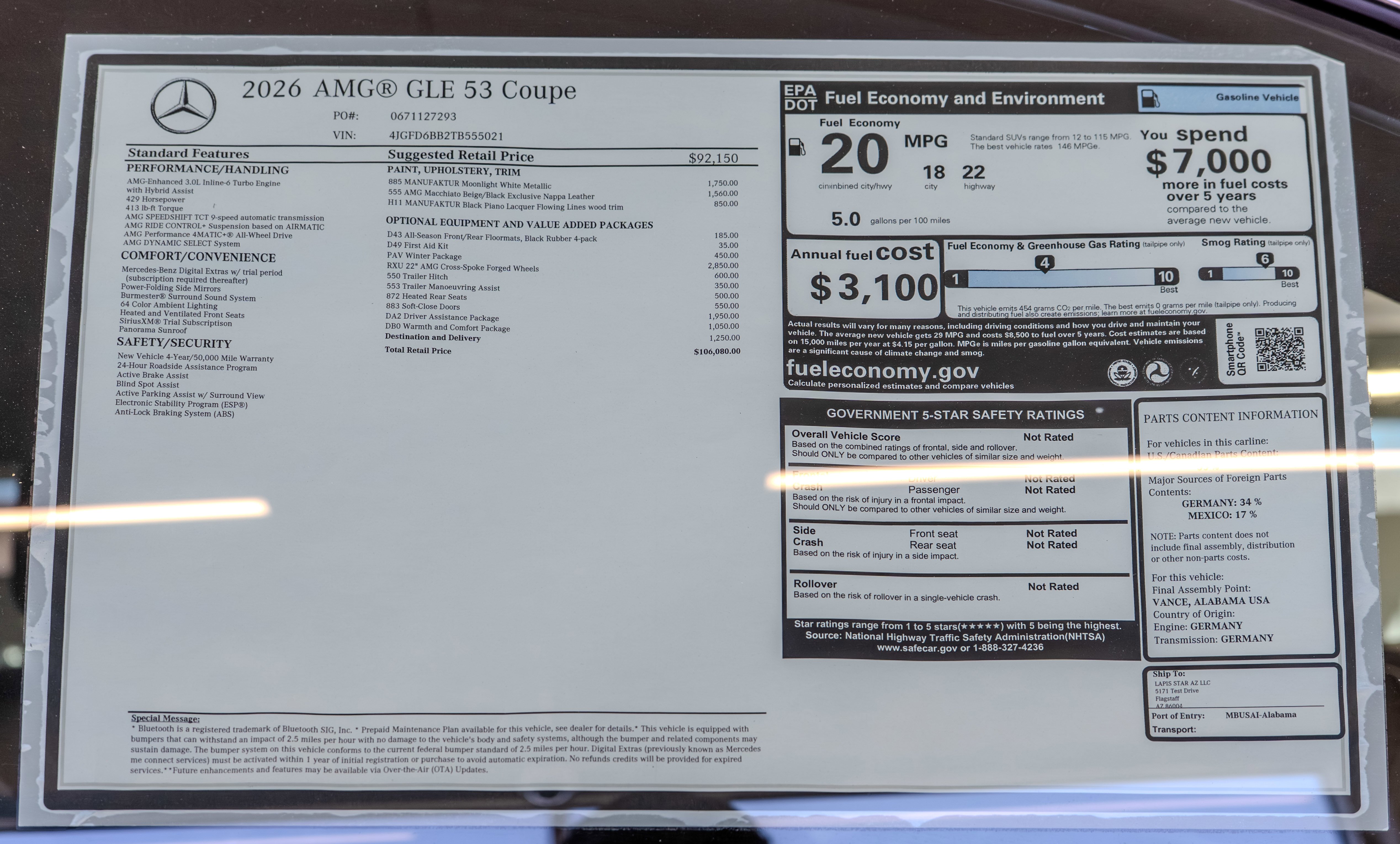 2026 Mercedes-Benz GLE Coupe GLE 53 AMG - Photo 72