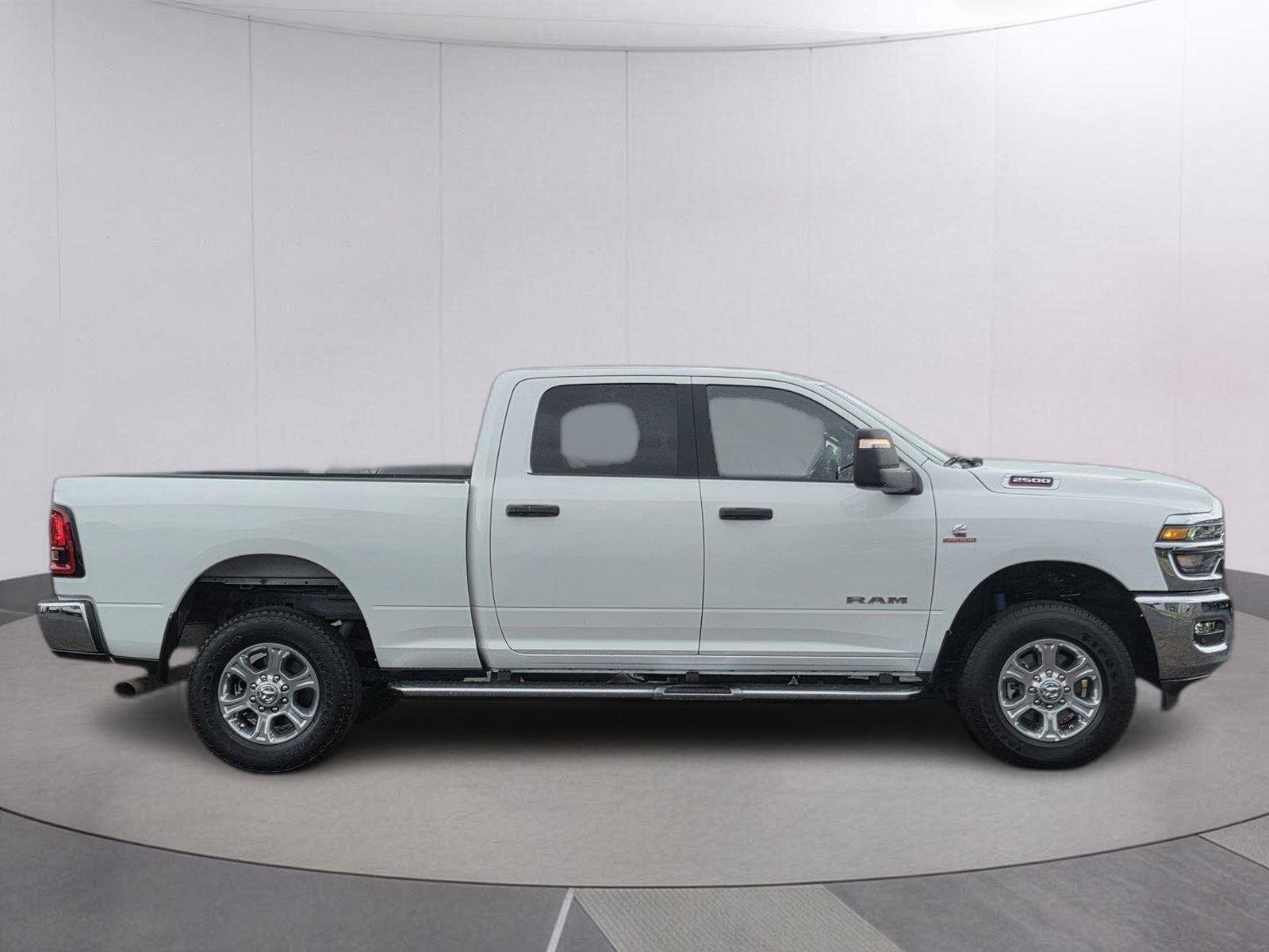 Used 2025 Bright White Clearcoat Ram Big Horn image 3