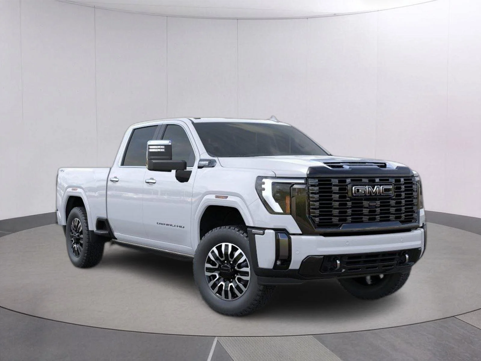 New 2026 Glacier White Tricoat GMC Denali Ultimate image 1