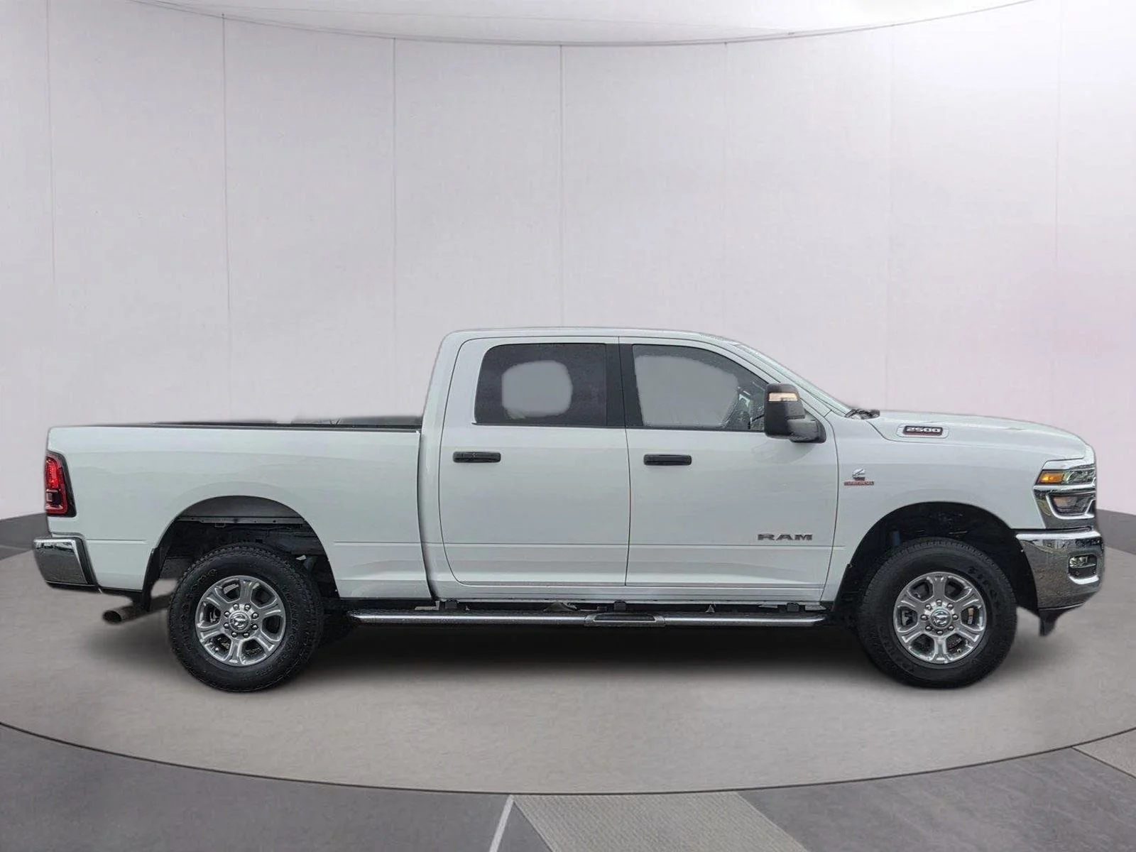 Used 2025 Bright White Clearcoat Ram Big Horn image 3