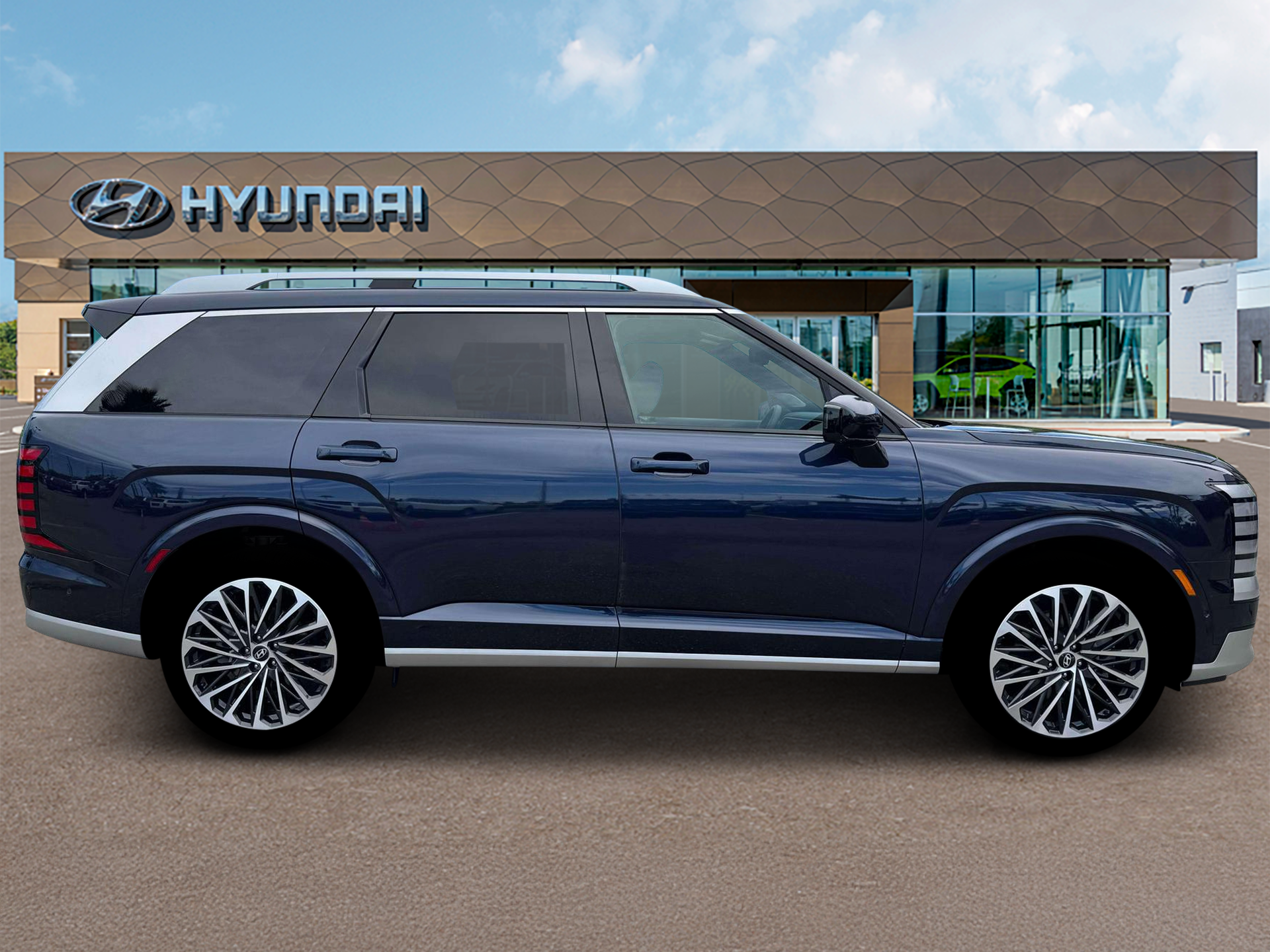 New 2026 Blue Hyundai Calligraphy AWD image 9