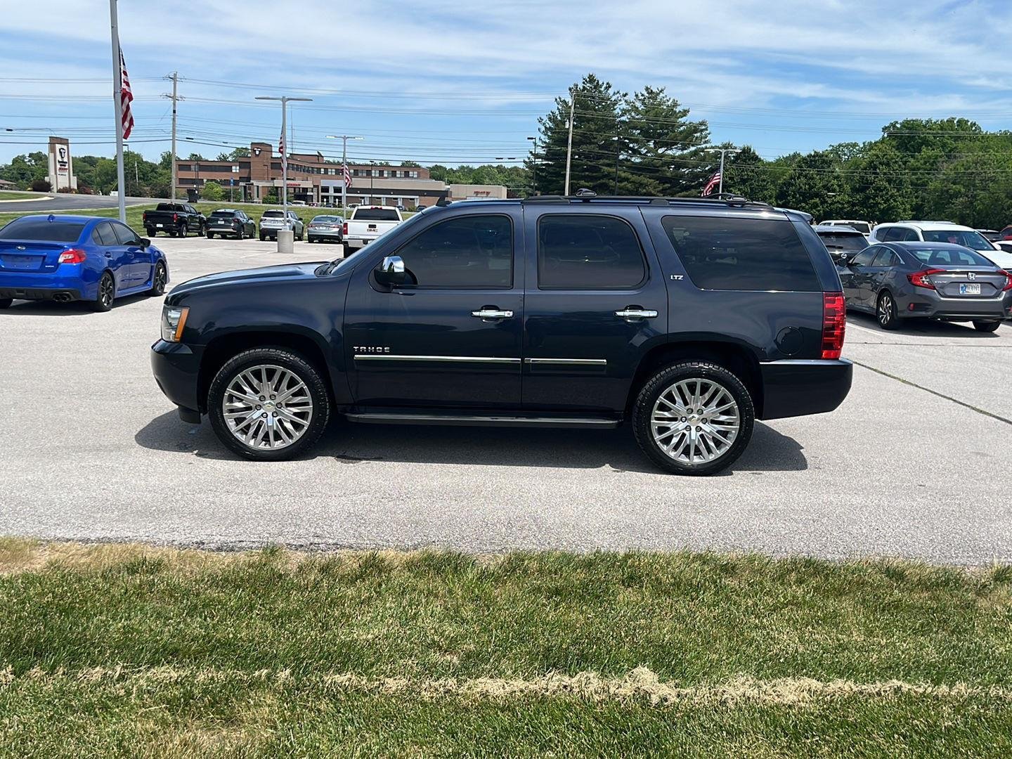 Used 2013 Chevrolet Tahoe LTZ with VIN 1GNSKCE0XDR191609 for sale in Crawfordsville, IN