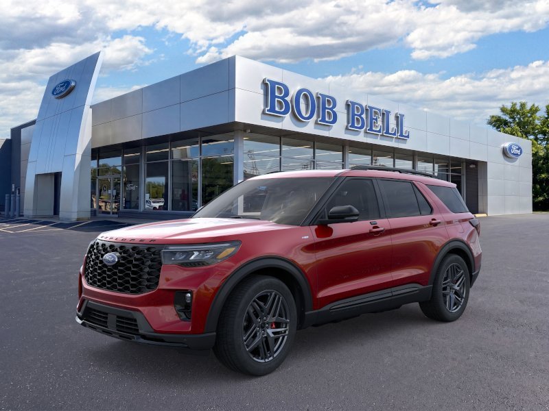 New 2026 Rapid Red Metallic Tinted Clearcoat Ford ST-Line image 1