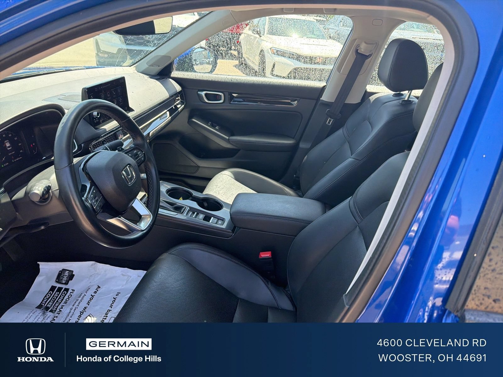 Certified Used 2023 Aegean Blue Metallic Honda 1.5T 4D TOURING image 40