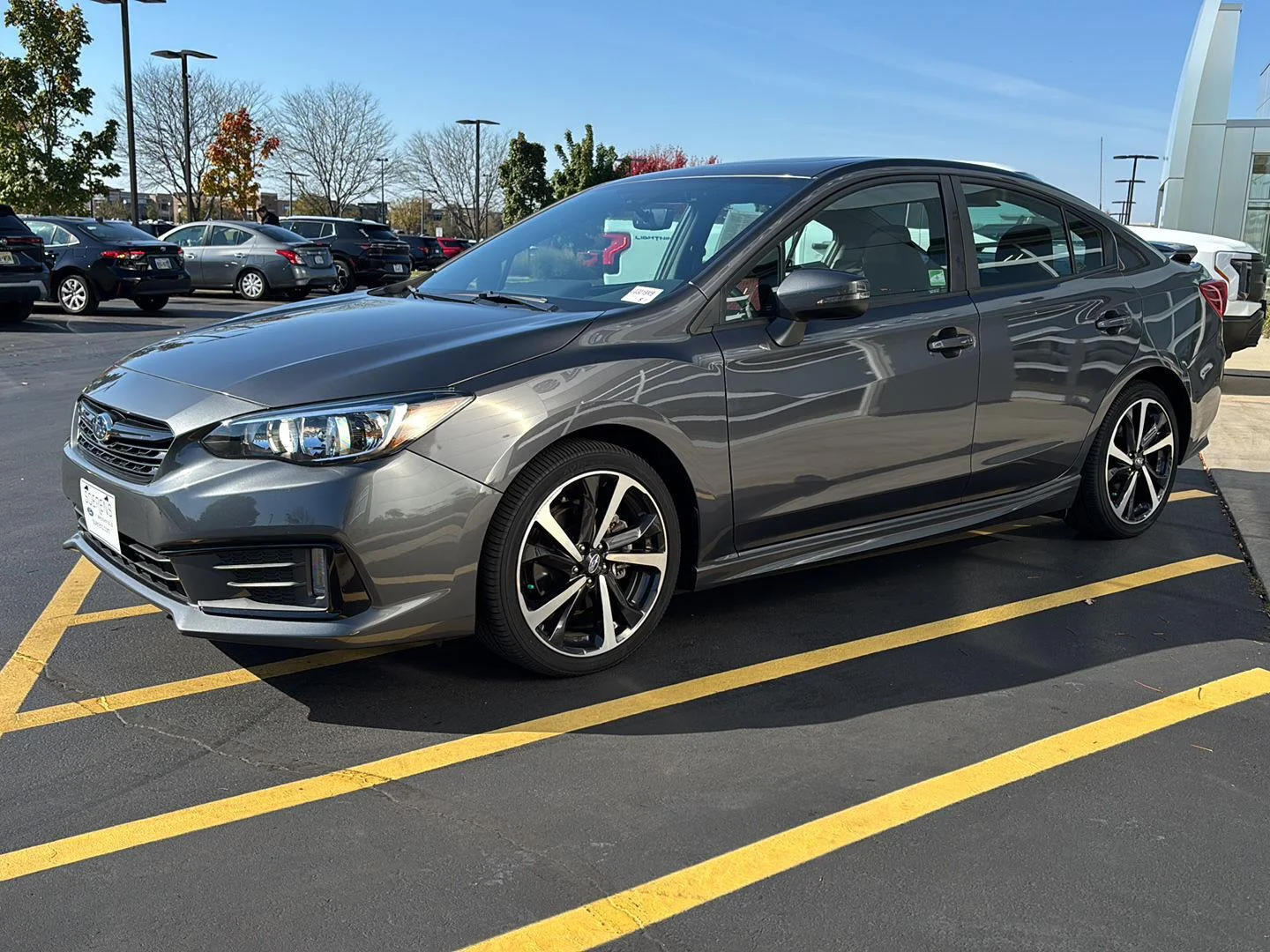 Certified Used 2023 Magnetite Gray Metallic Subaru Sport image 8