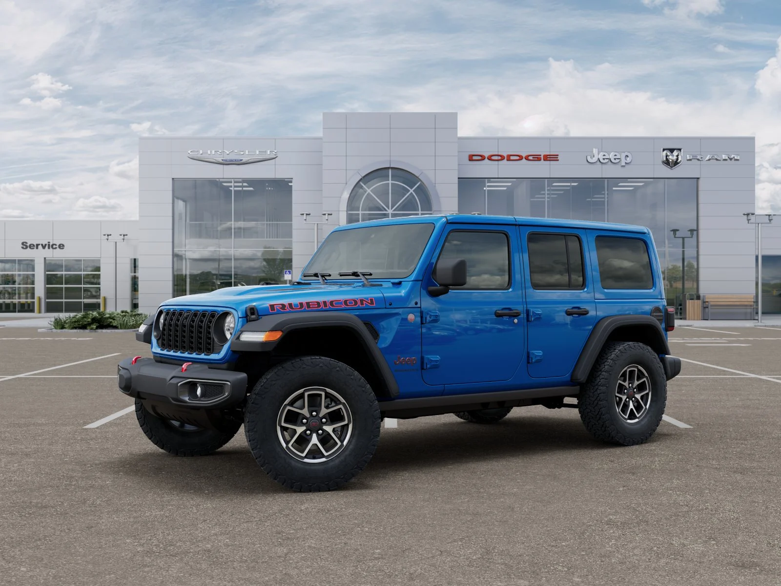 New 2026 Hydro Blue Pearlcoat Jeep Rubicon image 29