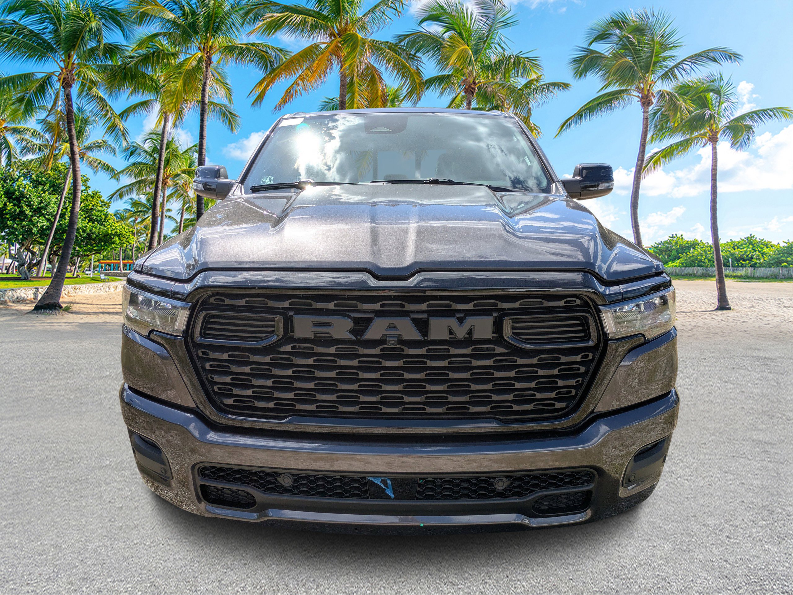New 2026 Granite Crystal Metallic Clear-Coat Exterior Paint RAM Big Horn image 7