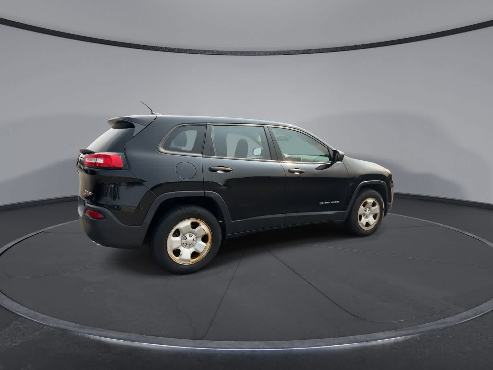 Used 2016 Brilliant Black Crystal Pearlcoat Jeep Sport image 8