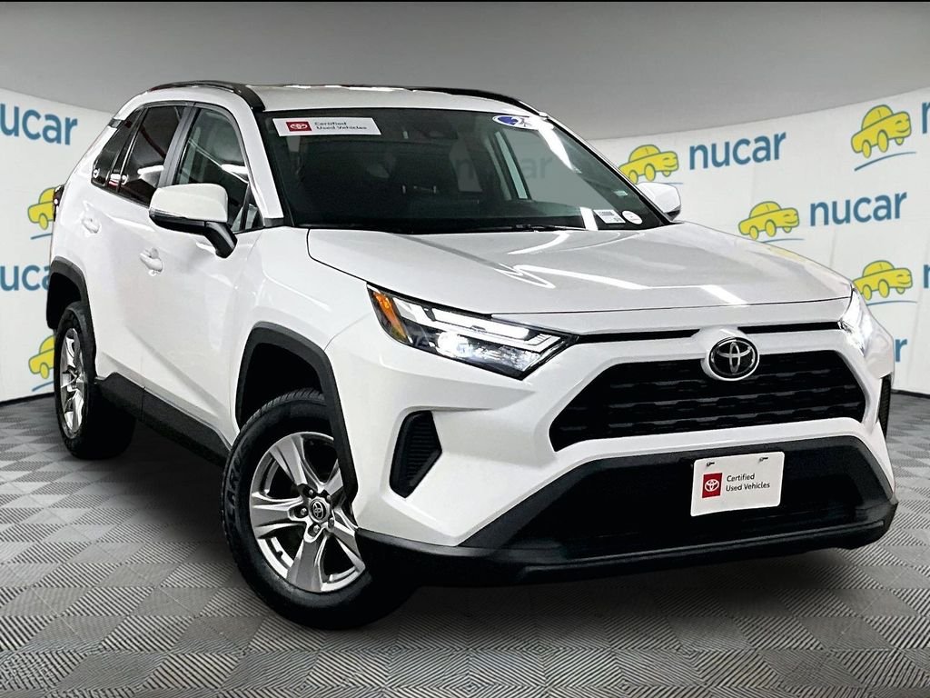 Certified Used 2025 White Toyota XLE image 1