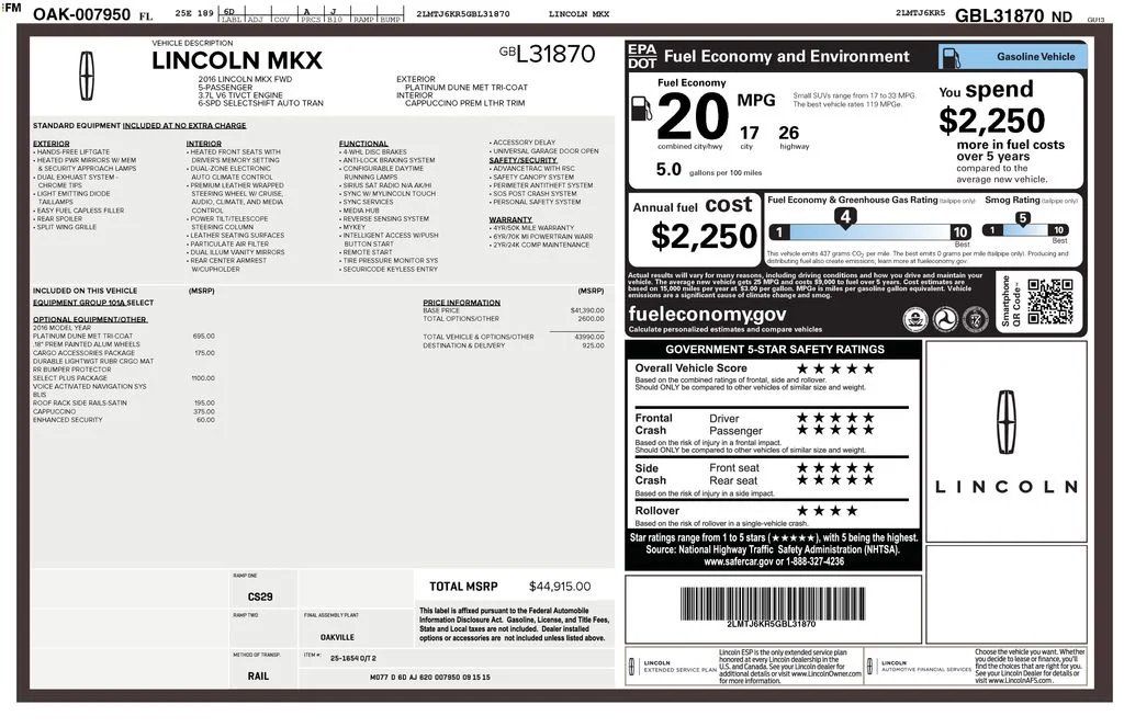 Used 2016 Silver Lincoln Select image 12