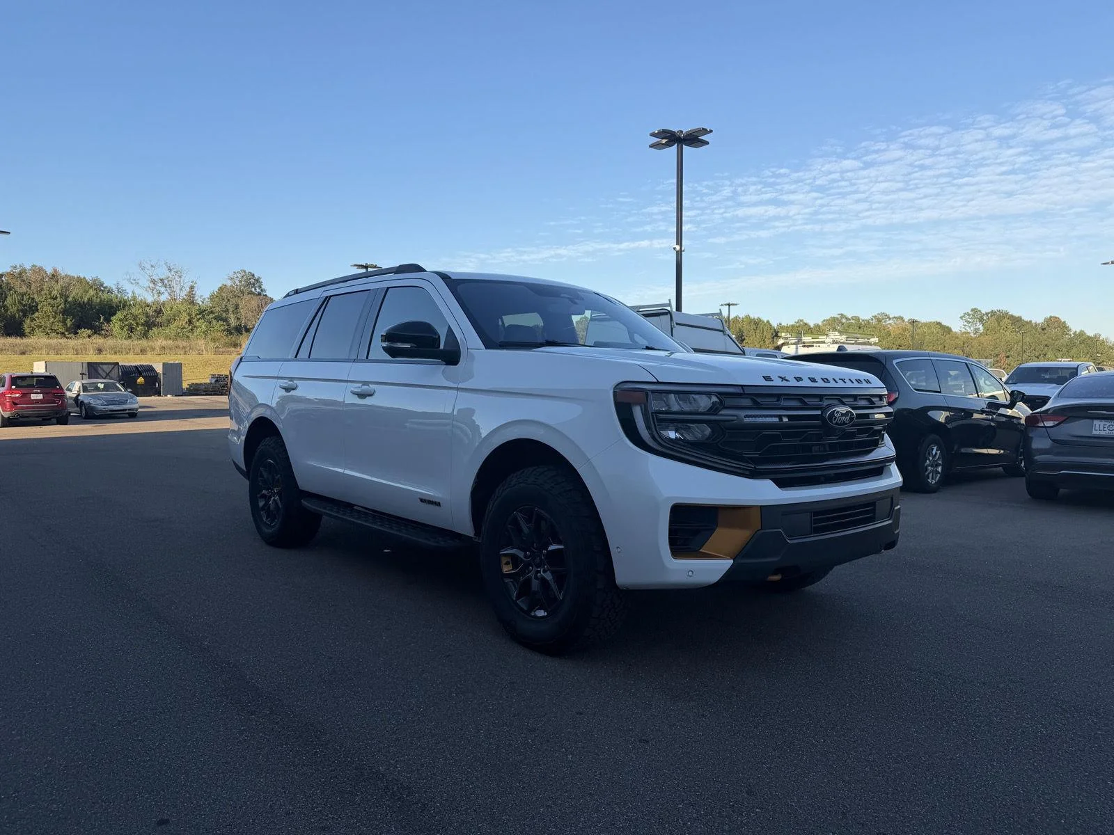 Used 2025 Star White Metallic Tri-Coat Ford Tremor image 3