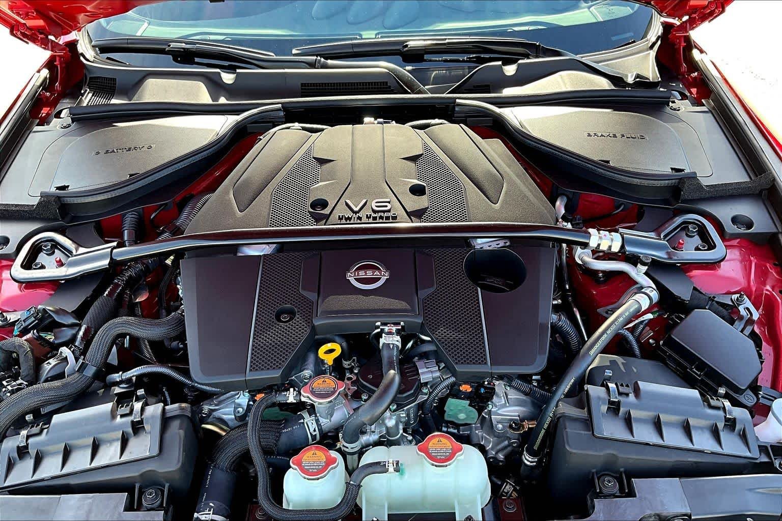 New 2026 Solid Red / Super Black Two-tone Nissan Performance image 16