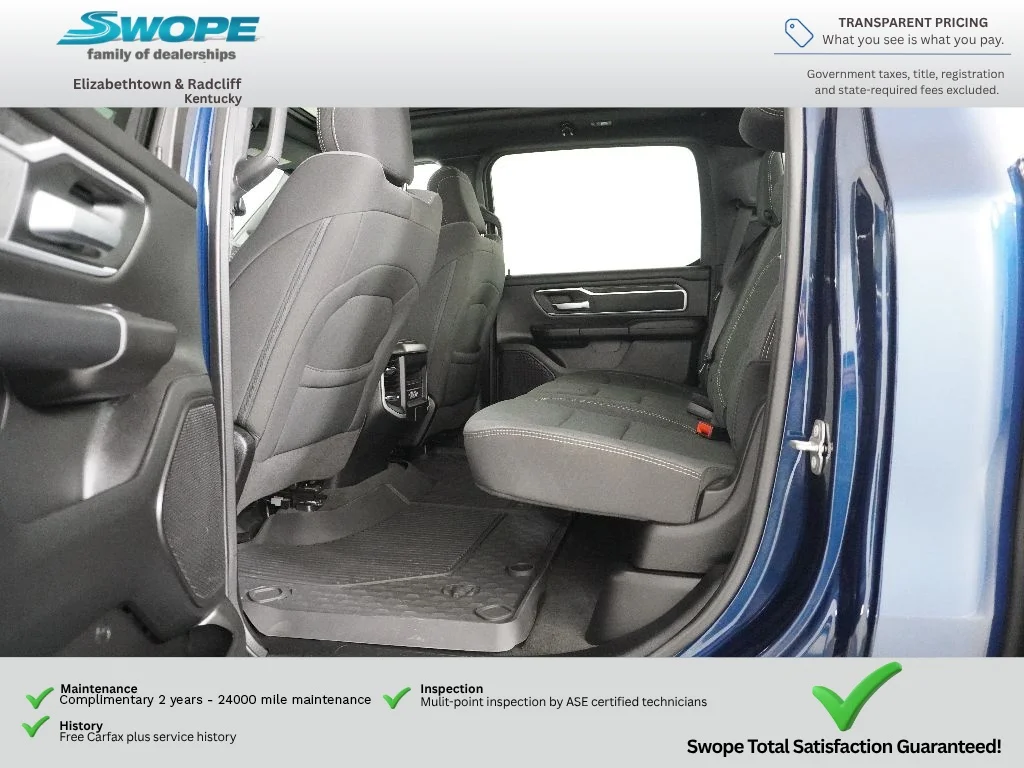Used 2023 Patriot Blue Pearlcoat Ram Big Horn image 11