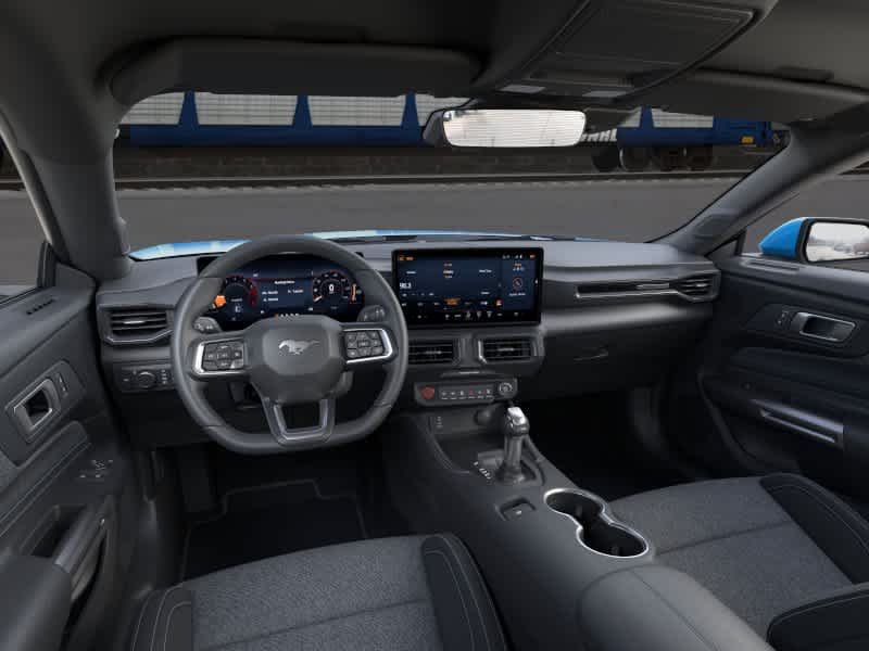 Nova imagem do Ford EcoBoost® Fastback 2026 em azul metálico Grabber 9