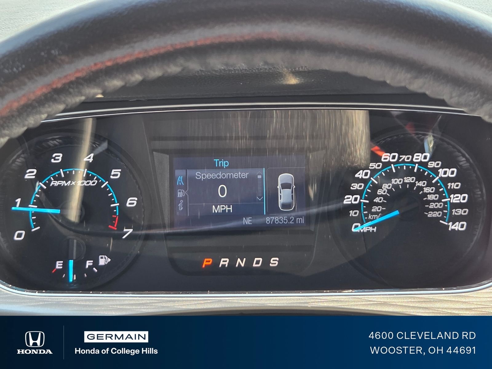 Used 2017 Blue Ford SEL image 10