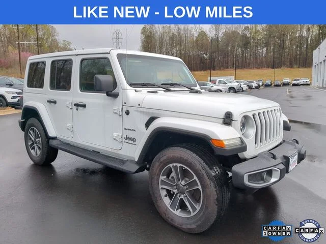 Used 2023 White Jeep Sahara image 10