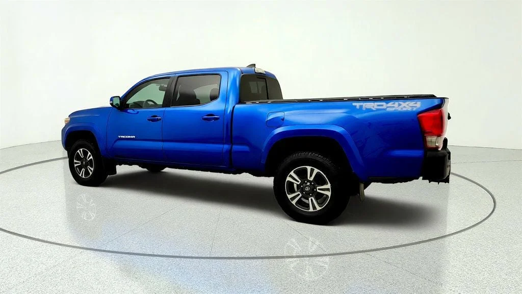 Used 2017 Blazing Blue Pearl Toyota TRD Sport Double Cab 6