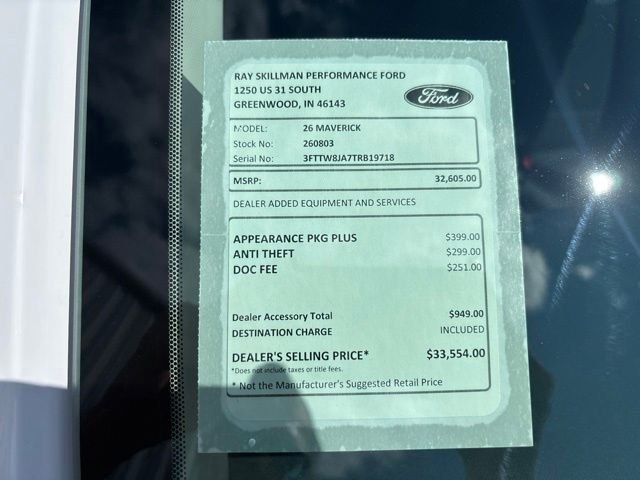 New 2026 Oxford White Ford XLT image 2