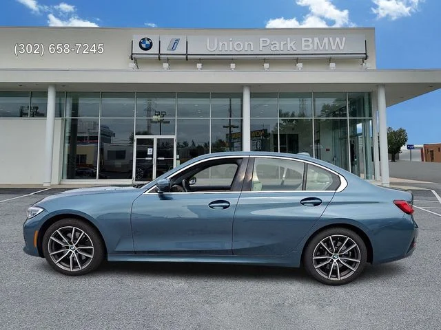 Used 2021 Blue Ridge Mountain Metallic BMW 330i xDrive image 7