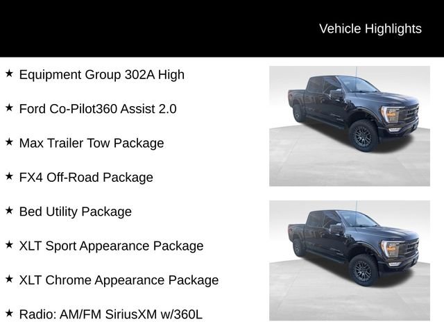 Certified Used 2023 Black Ford XLT image 8