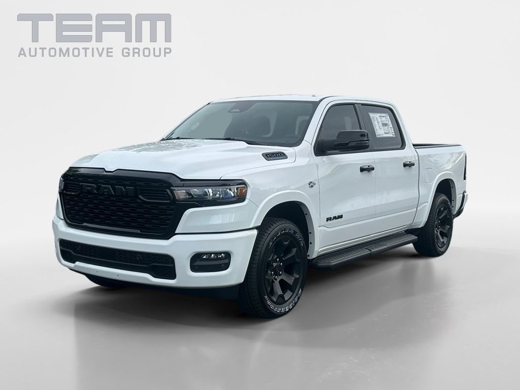 New 2026 Bright White Clear-Coat Exterior Paint RAM Big Horn/Lone Star image 3