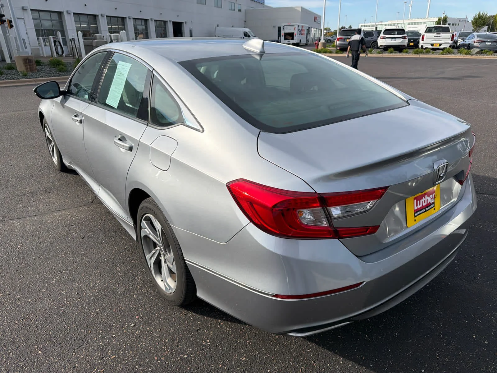 Certified Used 2018 Silver Honda EX-L 1.5T image 14