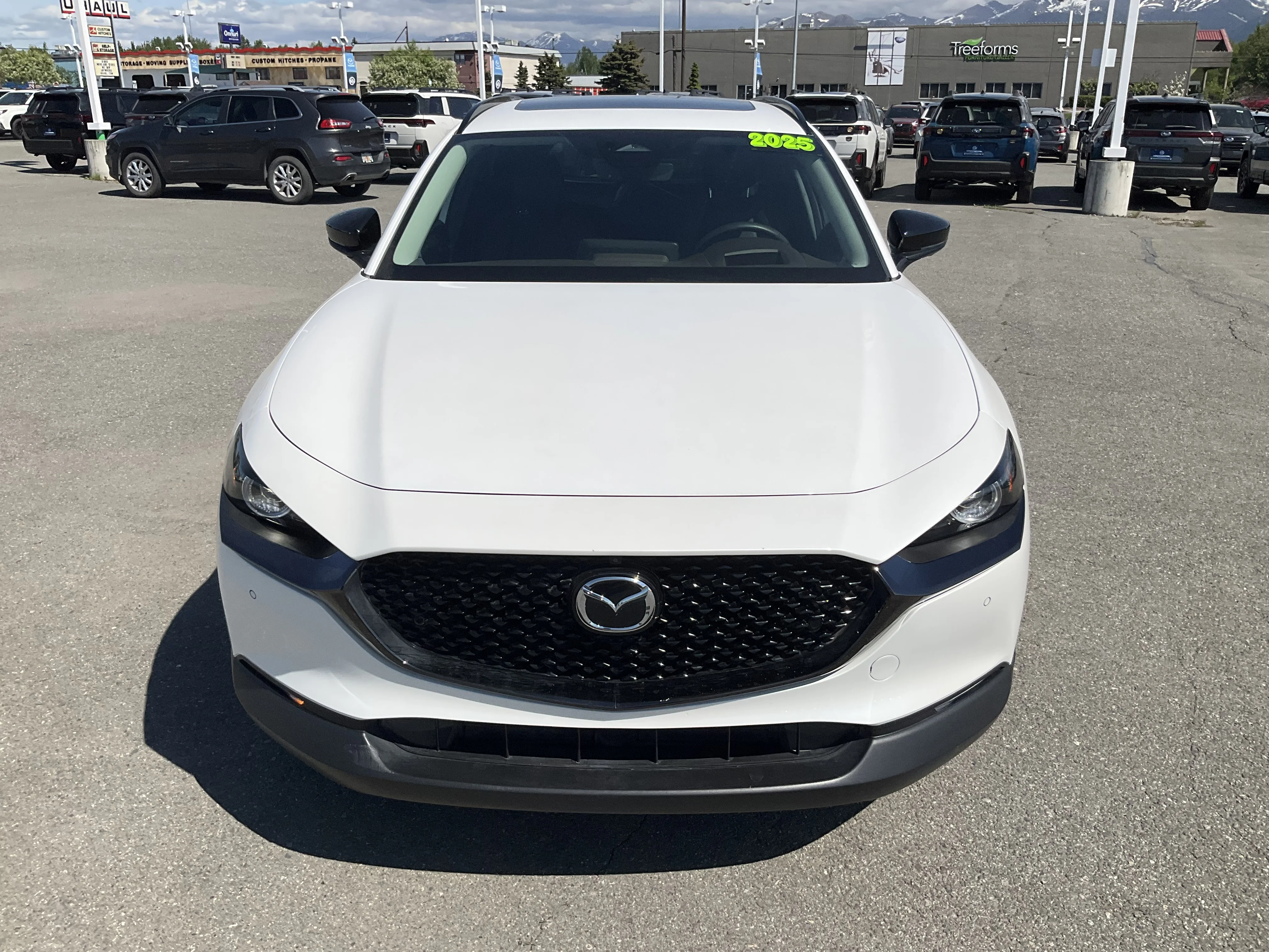 Certified Used 2025 Snowflake White Pearl Mica Mazda 2.5 Turbo Premium Plus Package image 2
