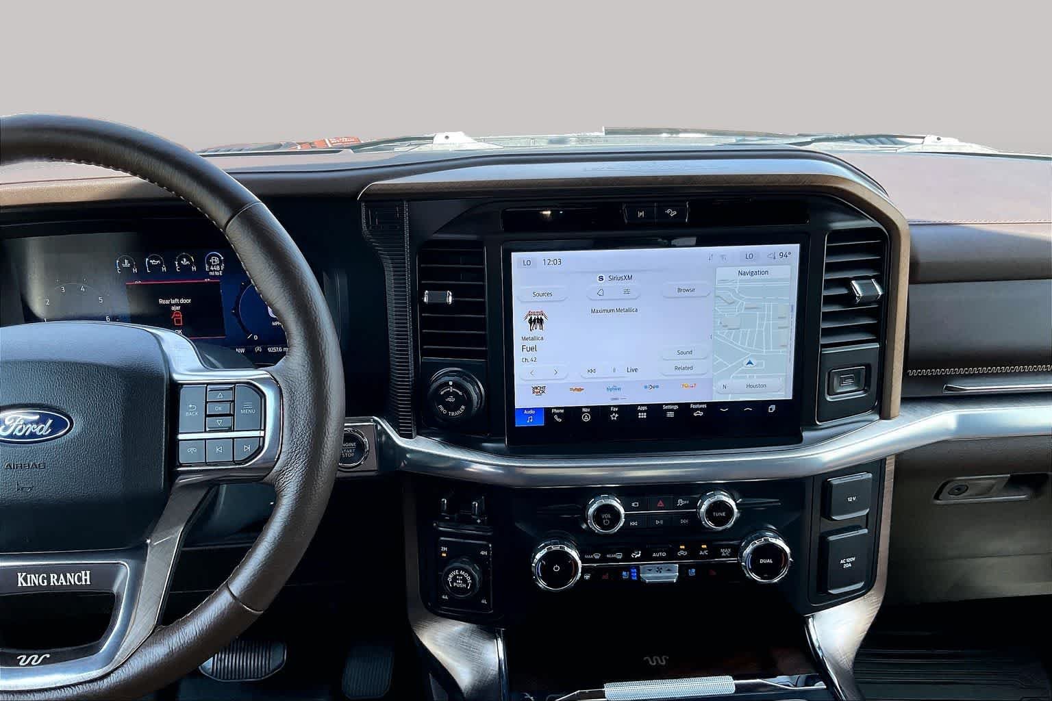 Used 2025 Agate Black/Marsh Gray Ford King Ranch image 7