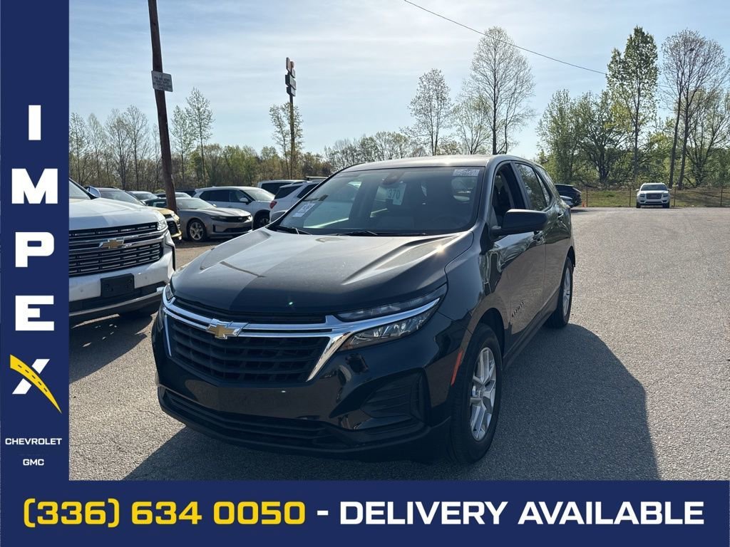 Mosaic Black Metallic 2024 Chevrolet Equinox LS FWD with 1LS SUV / Crossover Front-Wheel Drive