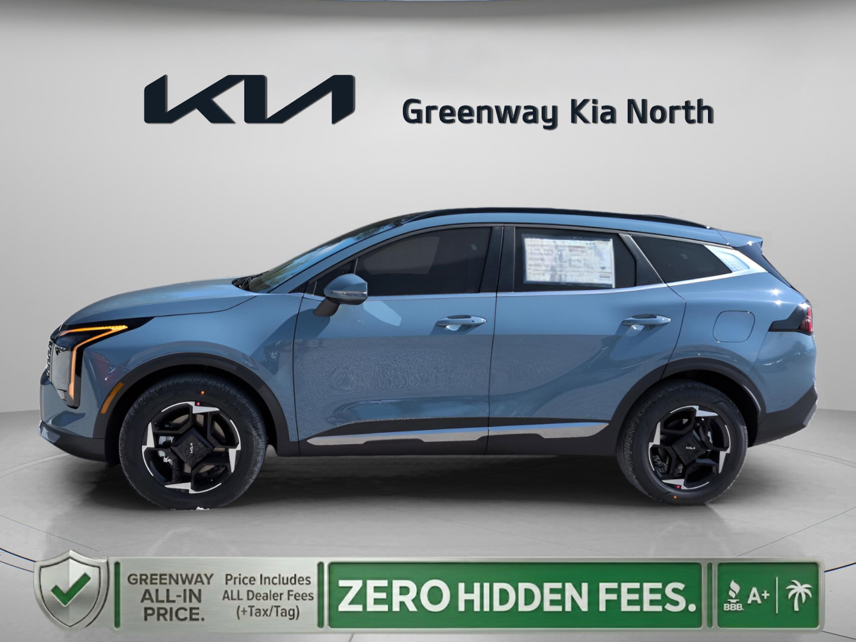 New 2026 Heritage Blue Kia EX image 5