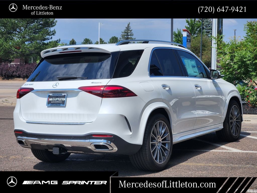 New 2026 MANUFAKTUR Moonlight White Metallic Mercedes-Benz GLE 450 image 7