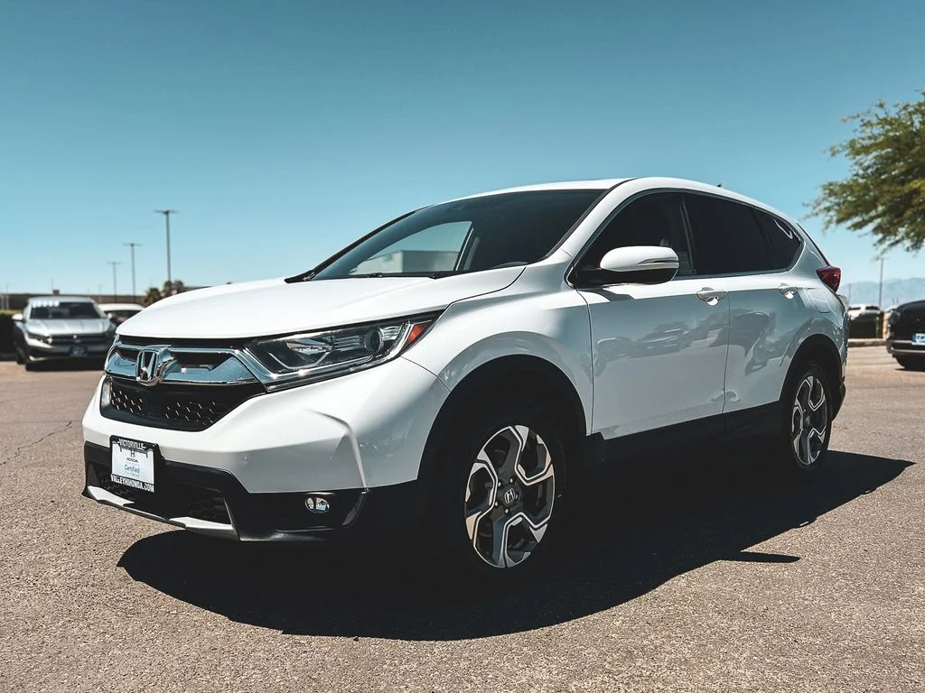 Certified Used 2019 Platinum White Pearl Honda EX image 4