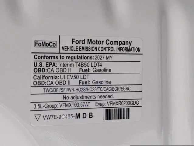 New 2027 Star White Metallic Tri-Coat Ford Active image 62