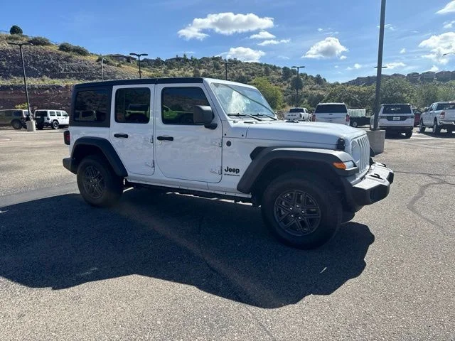 Used 2024 White Jeep Sport S image 6