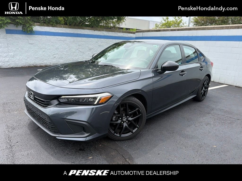 Certified Used 2023 Meteorite Gray Metallic Honda Sport image 1