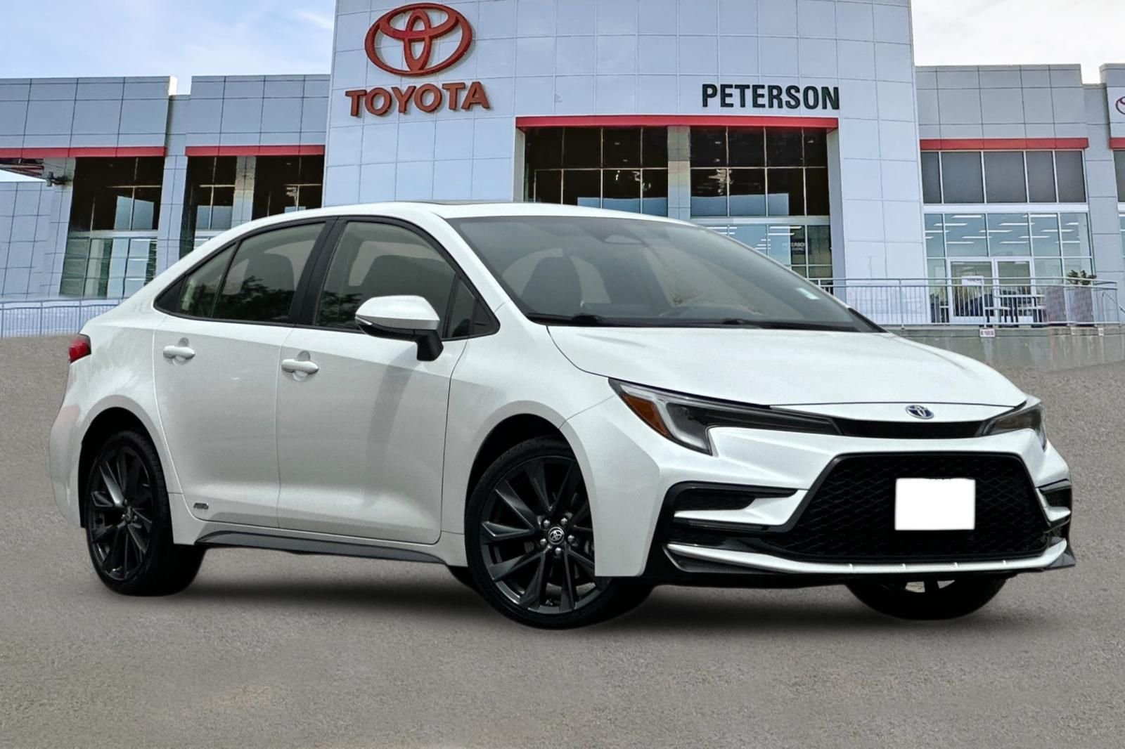 Used 2023 Beige Toyota SE image 2