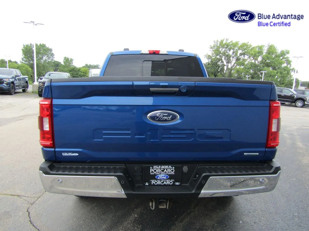 Certified Used 2023 Atlas Blue Metallic Ford XLT image 10