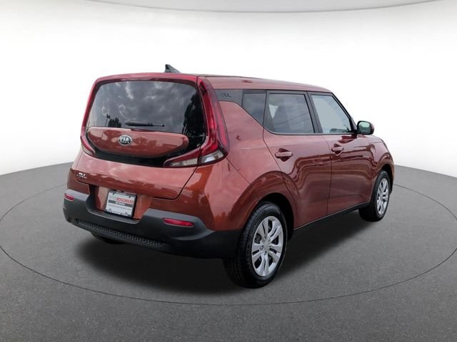 Used 2021 Orange Kia LX image 6