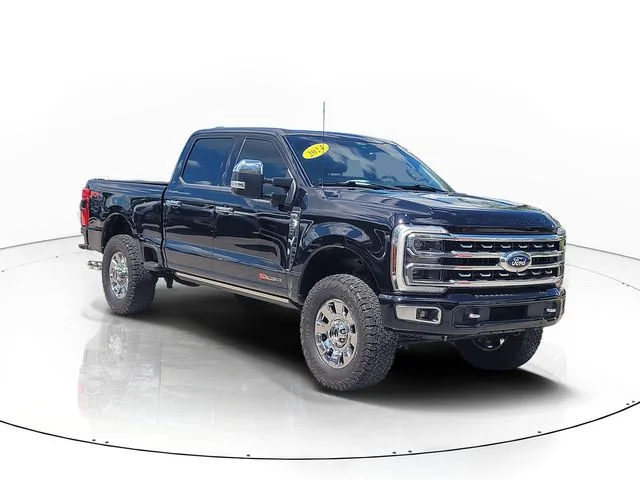 Used 2024 Black Ford Platinum image 3