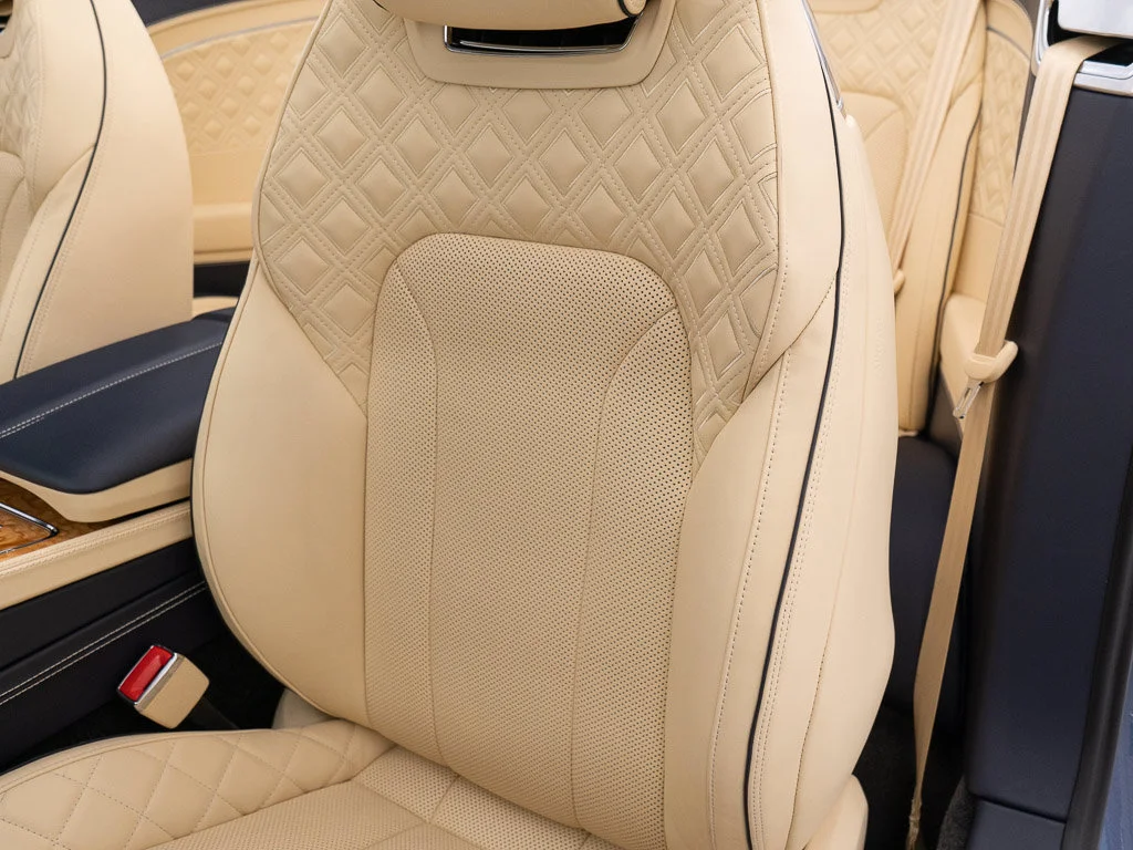 Certified Used 2023 Blue Crystal Bentley Azure Convertible image 26