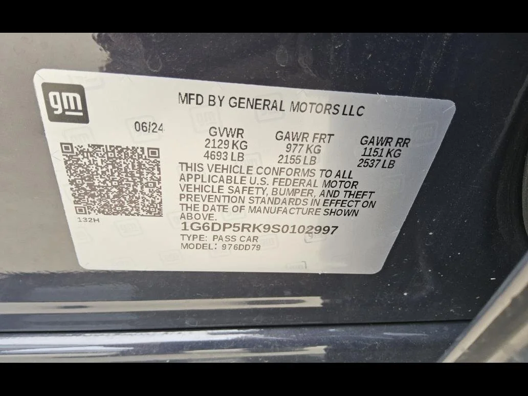 Used 2025 Midnight Sky Metallic Cadillac Sport image 10